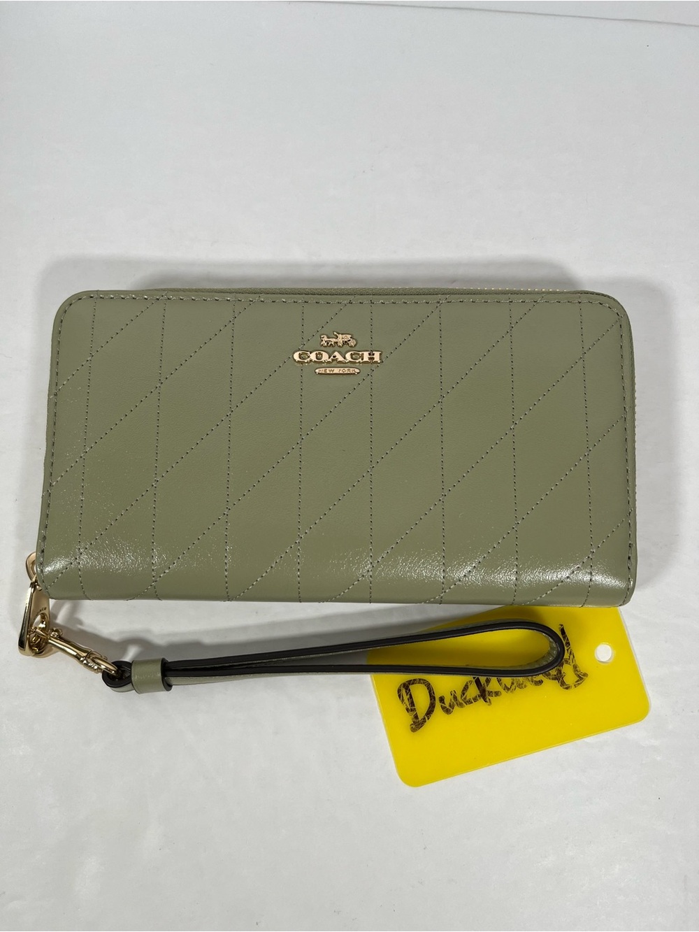 NWT COACH Long Zip Around Wallet